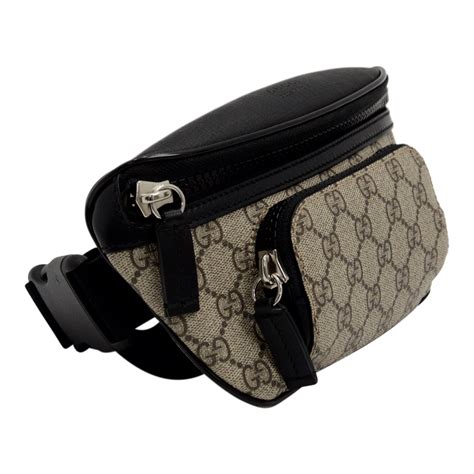 gucci supreme belt bag|gucci supreme belt bag size.